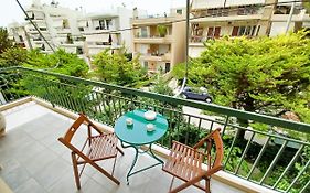 Green Tea Balcony - Quiet & Cozy- Ano Glyfada
